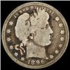 Image 1 : 1896-O Barber Quarter NICELY CIRCULATED