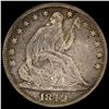Image 1 : 1849 Seated Liberty Half Dollar CLOSELY UNCIRCULATED