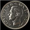 1945 Canada Silver Dollar CHOICE AU