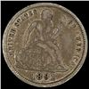 1891-O Seated Liberty Dime LIGHTLY CIRCULATED