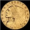 1911 Indian Head $2.50 Gold Quarter Eagl LIGHTLY CIRCULATED