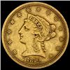 1852 Liberty Head Quarter Eagle $2.50 LIGHTLY CIRCULATED
