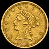 1852 $2.50 Liberty Head Quarter Eagle CLOSELY UNCIRCULATED