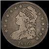 1836 Capped Bust Half Dollar NICELY CIRCULATED