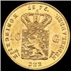 Image 2 : 1875 Netherlands 10 Gold Gulden AGW.1947oz