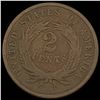 Image 2 : 1865 Two-Cent Piece LIGHTLY CIRCULATED