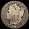 Image 1 : 1894 Morgan Silver Dollar NICELY CIRCULATED