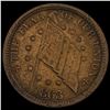 Image 1 : 1863 Civil War Token "The Flag of Our Un LIGHTLY CIRCULATED