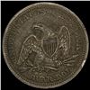 Image 2 : 1856 Seated Liberty Quarter LIGHTLY CIRCULATED