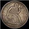 Image 1 : 1857 Seated Liberty Half Dollar NICELY CIRCULATED