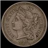 Image 1 : 1865 Three-Cent Nickel CLOSELY UNCIRCULATED