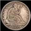 Image 1 : 1854 Arrows Seated Liberty Half Dollar NICELY CIRCULATED