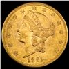 1891-S Liberty Head Double Eagle UNCIRCULATED