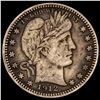 1912-S Barber Quarter LIGHTLY CIRCULATED