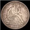 1867 Seated Liberty Half Dollar LIGHTLY CIRCULATED