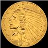 1911 Indian Head $2.50 Gold Quarter Eagl CHOICE AU