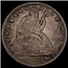 Image 1 : 1873-CC Seated Liberty Half Dollar CLOSELY UNCIRCULATED