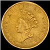 Image 1 : 1855 Indian Princess Head Gold Dollar CLOSELY UNCIRCULATED