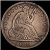 Image 1 : 1840 Seated Liberty Half Dollar LIGHTLY CIRCULATED