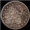 Image 1 : 1811 Capped Bust Half Dollar NICELY CIRCULATED