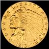 1913 Indian Head $2.50 Gold Quarter Eagl NEARLY UNCIRCULATED