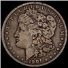 Image 1 : 1901 Morgan Silver Dollar NICELY CIRCULATED