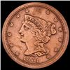 1851 Braided Hair Half Cent UNCIRCULATED
