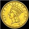 Image 1 : 1856 Indian Princess Head Gold Dollar CLOSELY UNCIRCULATED