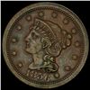 Image 1 : 1856 Braided Hair Large Cent CLOSELY UNCIRCULATED