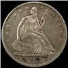 Image 1 : 1858 Seated Liberty Half Dollar CLOSELY UNCIRCULATED