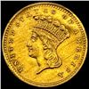 Image 1 : 1866 Indian Head Gold Dollar HIGH GRADE