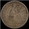 1857-O Seated Liberty Dime NEARLY UNCIRCULATED