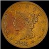 1843 Braided Hair Large Cent NICELY CIRCULATED