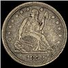 1858 Seated Liberty Quarter NEARLY UNCIRCULATED