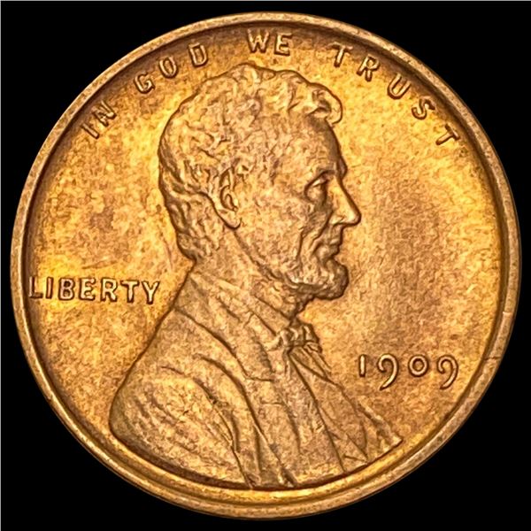 1909-VDB Lincoln Wheat Cent UNCIRCULATED