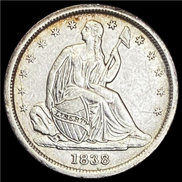 1838 Seated Liberty Dime UNCIRCULATED