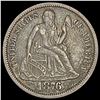 Image 1 : 1876-CC Seated Liberty Dime NEARLY UNCIRCULATED