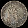 Image 1 : 1853 Seated Liberty Quarter NEARLY UNCIRCULATED
