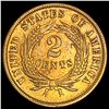Image 1 : 1864 Two-Cent Piece NEARLY UNCIRCULATED