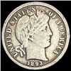 Image 1 : 1893-O Barber Dime NICELY CIRCULATED