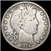 Image 1 : 1912 Barber Half Dollar NICELY CIRCULATED