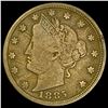 Image 1 : 1885 Liberty Head Nickel NICELY CIRCULATED