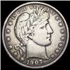 Image 1 : 1907-D Barber Half Dollar CLOSELY UNCIRCULATED