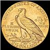 Image 2 : 1909 Indian Head $2.50 Gold Quarter Eagl CLOSELY UNCIRCULATED