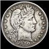 Image 1 : 1900 Barber Quarter LIGHTLY CIRCULATED
