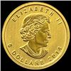 Image 1 : 2014 Canada 1/10 oz Gold Maple Leaf GEM BU