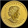 Image 1 : 2014 Canada 1/10 oz Gold Maple Leaf GEM BU