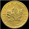 Image 2 : 2014 Canada 1/10 oz Gold Maple Leaf GEM BU