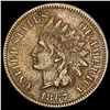Image 1 : 1867 Indian Head Cent NICELY CIRCULATED