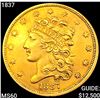 1837 $5 Gold Half Eagle